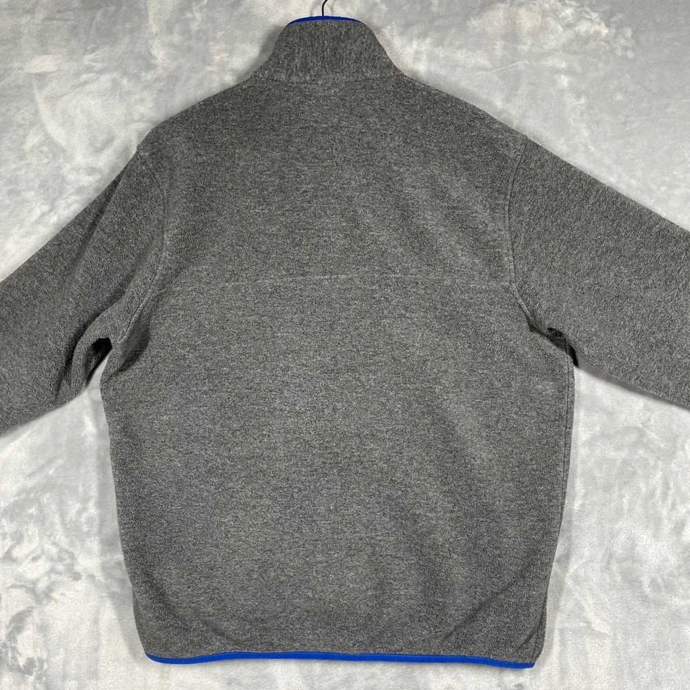 Patagonia Synchilla Lightweight Snap-T Pullover Grey Blue 25551 Mens Large